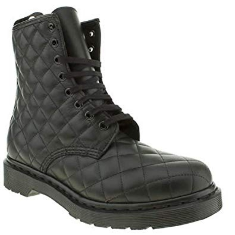 Coralie Quilted Dr. Martens-Black